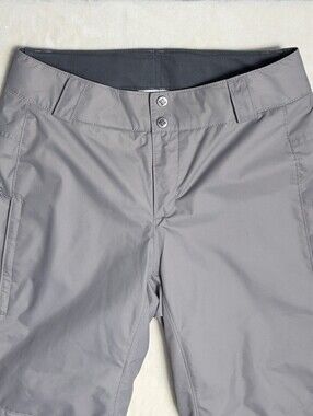 Columbia Omni-Tech Ski Pants Womens Small Regular Gray Insulated Snowboard Snow